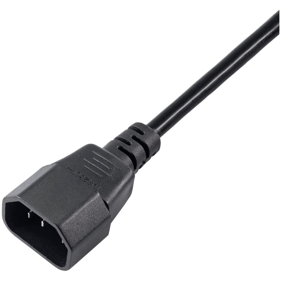 AKYGA AK-PC-03A Power Cable Extension Cord CCA IEC C13 / C14 1.8 M