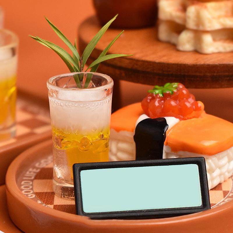 10pcs Miniature Toy Kitchen Beer Drinking Cups Mug Accessory Drink Model Toy Wine Mug Toy Doll House Decor