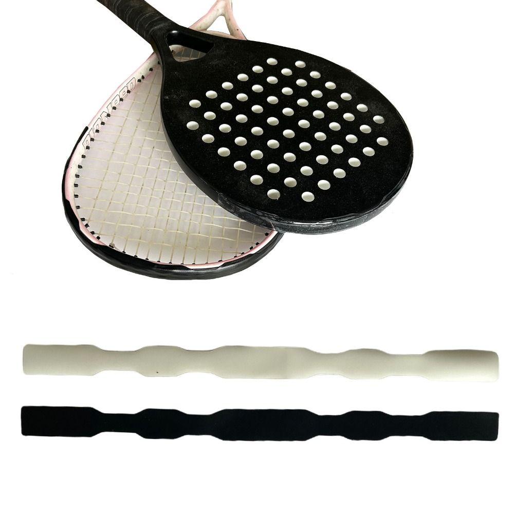 Anti-friction Pickleball Racket Edge Sticker PU Tennis Racket Edge Sticker Racket Care