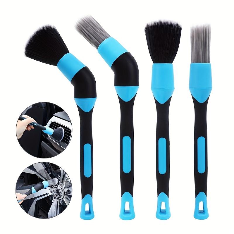 3pcs Brush Good Car Wash Cleaner Multi-Function Wash The Car Beauty Brush to Really Care for Car Car Wheel Rim Brush