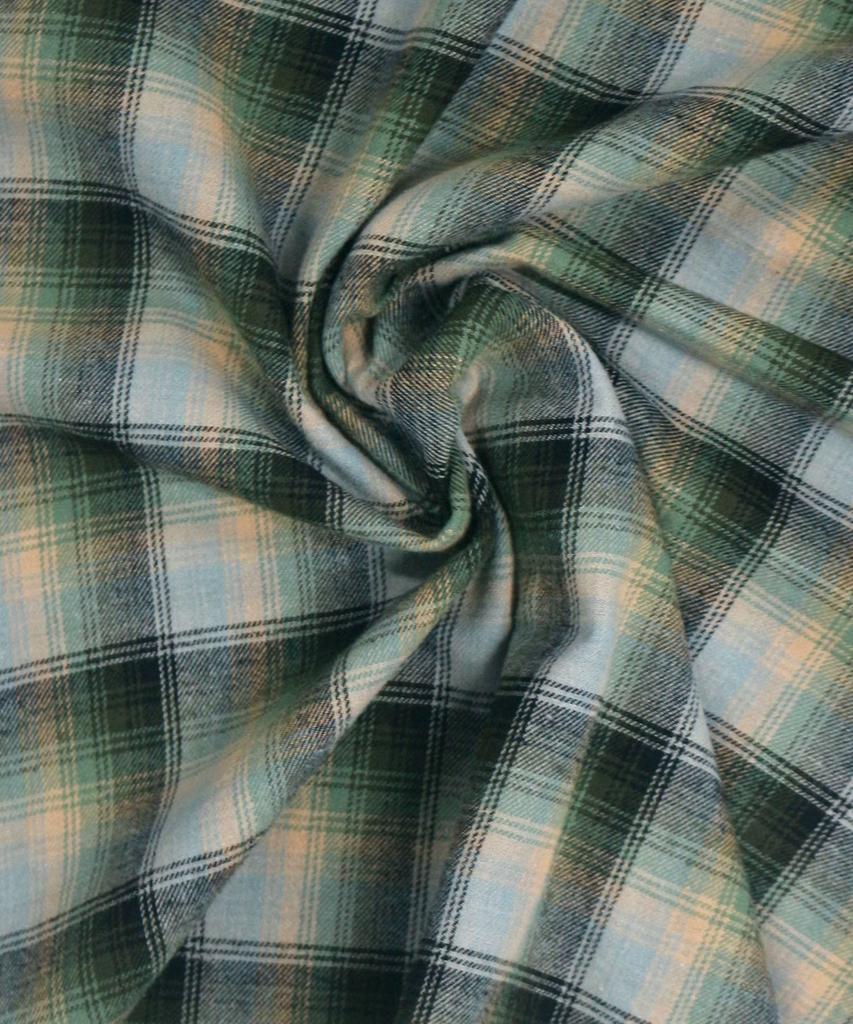 ZPLISH Cozy Check Shirt Green