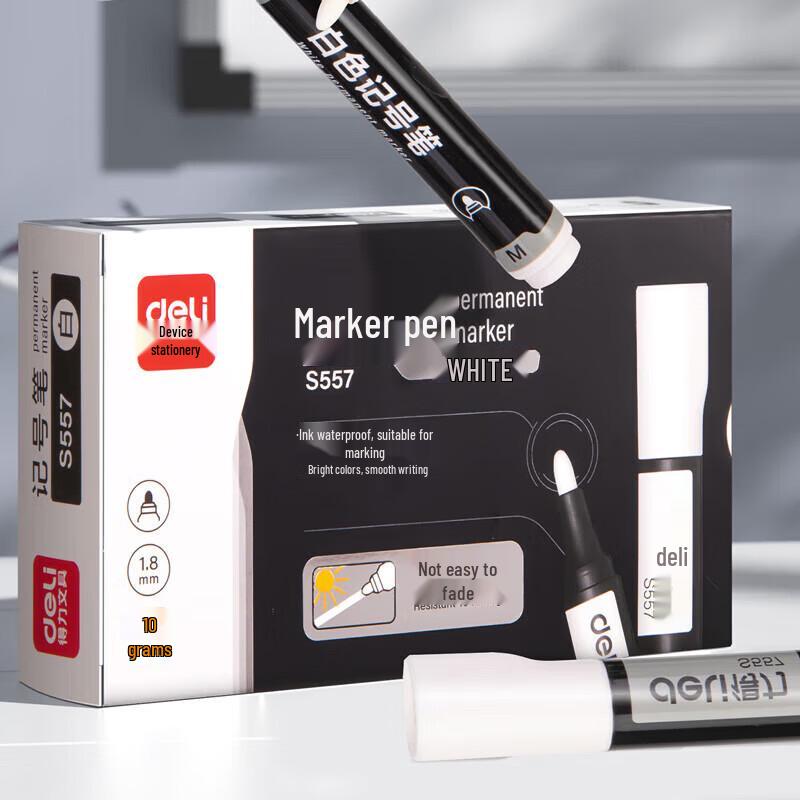 Deli S557 Oil-Based Marker Pen