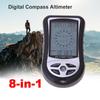 8 in 1 Multifunctional Electronic Altimeter Barometer LCD Digital Compass Thermometer Portable Handheld Height Gauge