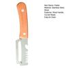 Vegetable Peeler with Ergonomic Handle 2-in-1 Fruit Peeler And Bottle Opener Wide Curved Blade Kitchen Peeling Tool for Potatoes Apples Citrus