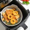 Air Fryer Silicone Baking Pan Reusable Non Stick Silicone Liner for Meats Vegetables Desserts Easy Cleanup Air Fryer