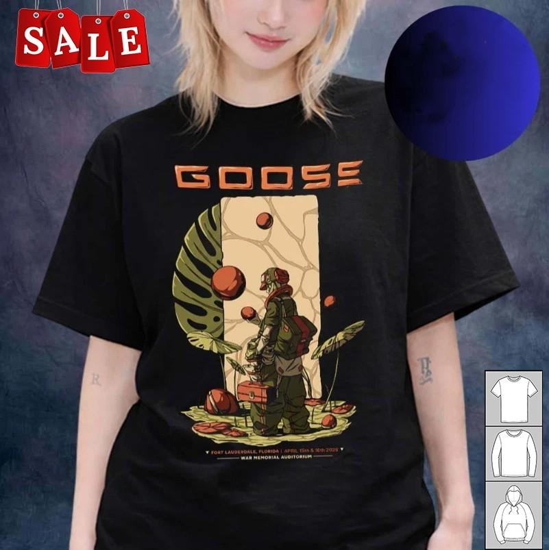 Goose The Band Event Tee At War Memorial Auditorium Unisex S-5XL Shirt NH689 S