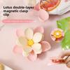 Lotus Magnetic Fridge Magnets, Household Kitchen Snack Bags, Moisture-proof Sealing Clamps, Three-dimensional Food Preservation Sealing Devices