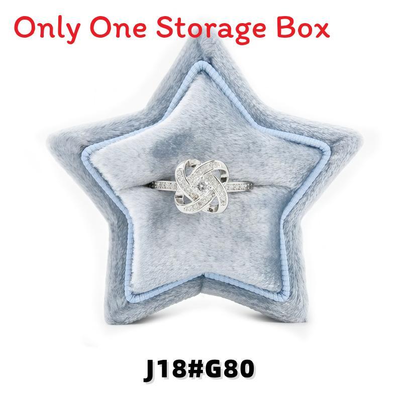 Elegant Velvet Ring Box For Jewelry Storage And Gift Packaging
