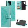 For Samsung Galaxy S24 Ultra Case PU Leather Mandala Flower Stand Cover with Strap