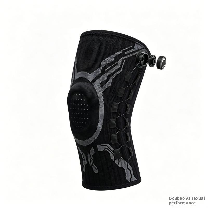 Smart Knob Knee Brace Lateral Stabilizer Patella Gel Pad Compression Support for Meniscus Tear Pain Relief