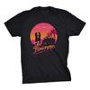Black Mirror San Junipero Himmel Herren T-Shirt T-Shirt Herren Schwarz Kurzarm Baumwolle Hip Hop T-Shirt Print T-Shirts