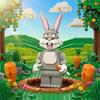 921pcs 2026 New Ideas Baby Rabbit Animal Model Building Blocks Assemble Cute Cartoon Bricks Puzzle Toys For Children Gifts
