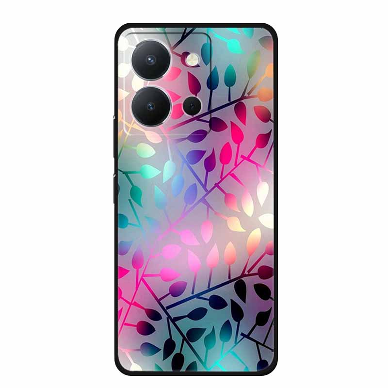 For Vivo Y36 4G Case Animals TPU Soft Cover Silicone Phone Cases For VivoY36 4G Russian Version Shockproof Protector Wolf Coque