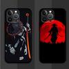 Anime Samurai Cool Phone Case for Apple iPhone 15 16 Pro XS Max 16e 13 14 Plus XR SE 7 8 12 11 Pro plus Matte