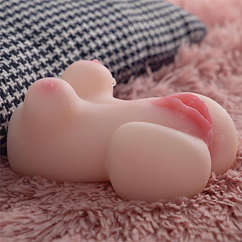 3 In1 Realistic 3D Vagina Anus Breast Male Masturbator Cup Adult Mini Pocket Sex Toy for Men Airplane Cup