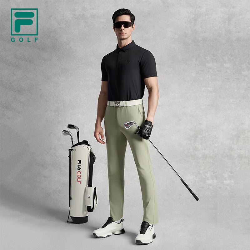 FILA Men's Knitted Golf Polo Shirt