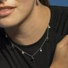Collier - LUXENTER - Irul - Argent sterling 925 - Onyx (zircone) - Finition rhodiée