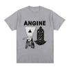 2026 Heißes Rockband Angine De Poitrine T-Shirt Weiche Baumwolle Album Cover Grafikdruck T-Shirts Mode Damen Herren Vintage Top Hip Hop Streetwear T-Shirt