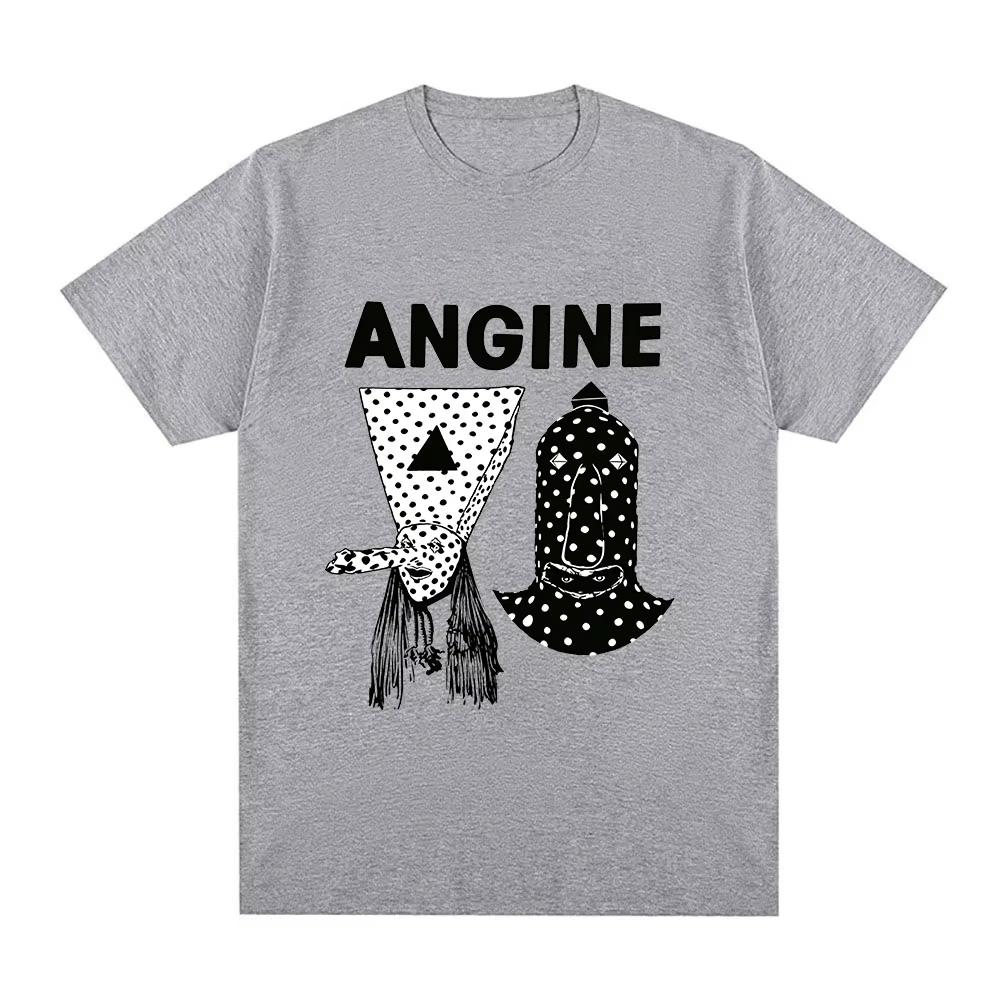 2026 Heißes Rockband Angine De Poitrine T-Shirt Weiche Baumwolle Album Cover Grafikdruck T-Shirts Mode Damen Herren Vintage Top Hip Hop Streetwear T-Shirt