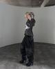 Loeolingladeu W. Layered Knee Bermuda Pants Beige