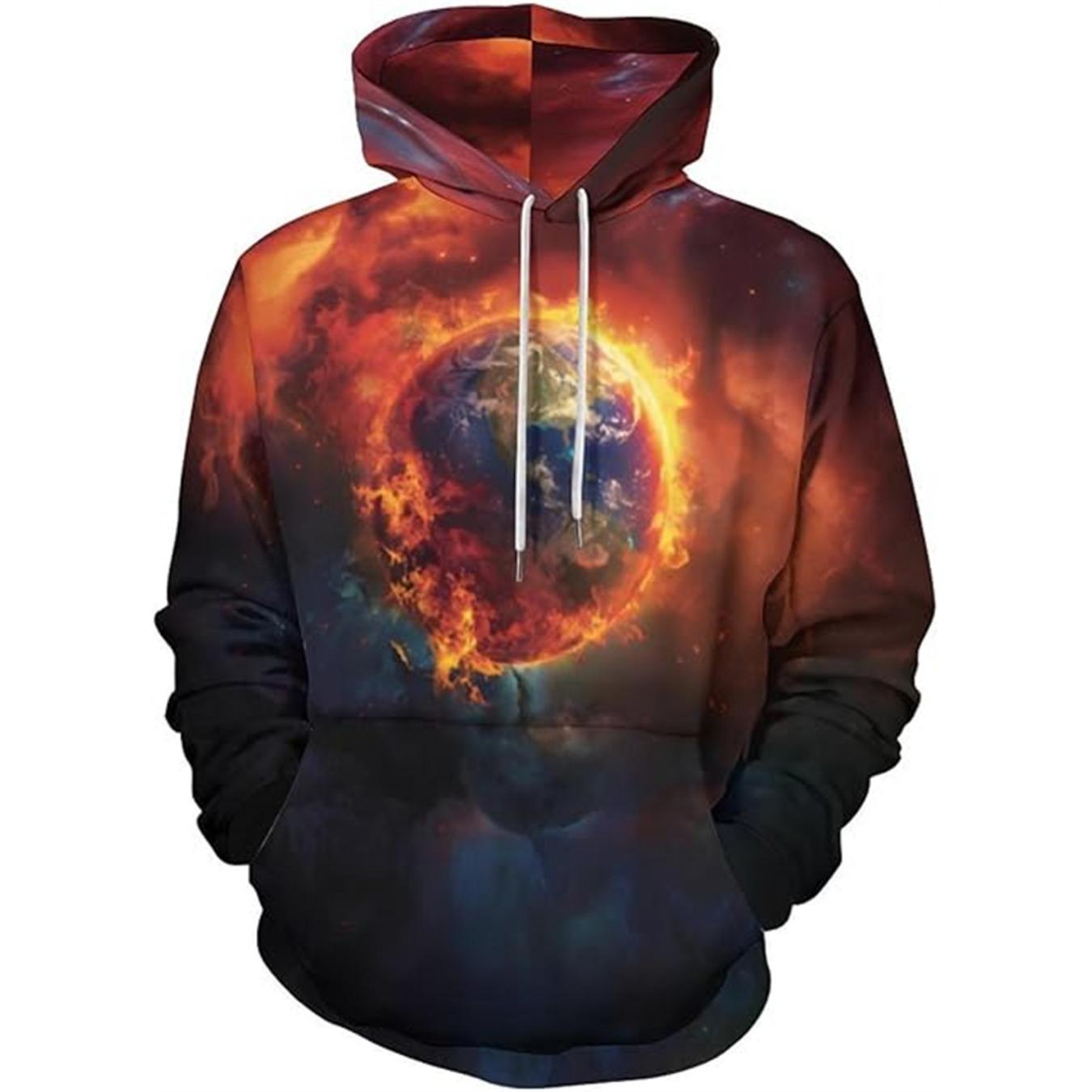 

Fashion Flame Lion Graphic Women s Hoodie 3D Print Trendy Cool Streetwear Hoodies Long Sleeve Hooded Spring Fall Sweatshirt 5XL