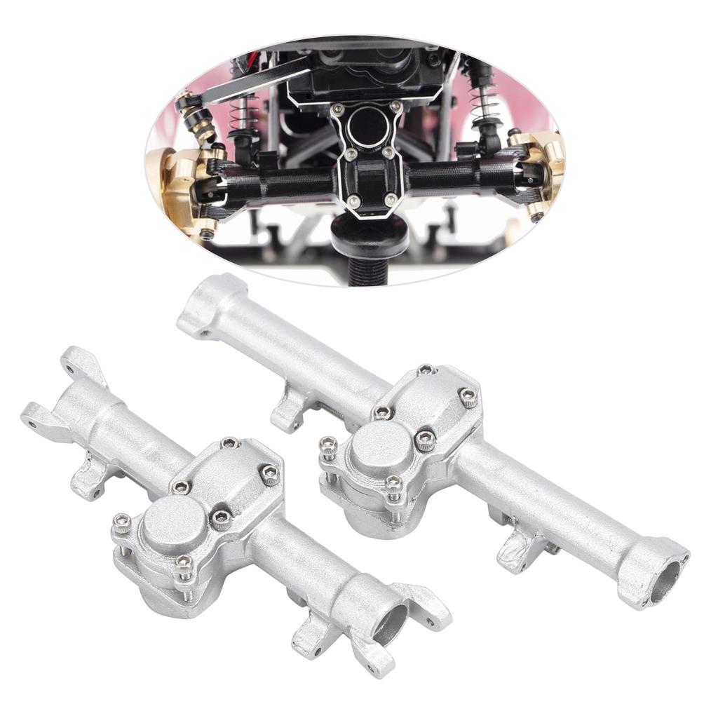 1Celsius24 Front Rear Axle Housing Case for   SCX24 90081 RC Car Crawler Upgrade Parts