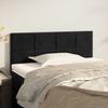 Vidaxl Bed Headboard, Black, 80X5X78/88 Cm, Velvet