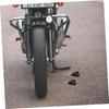 HAPINARY Motorcycle Foot Pegs Support Kit Rear Passenger Foot Rest Mount Hardware Easy Installation