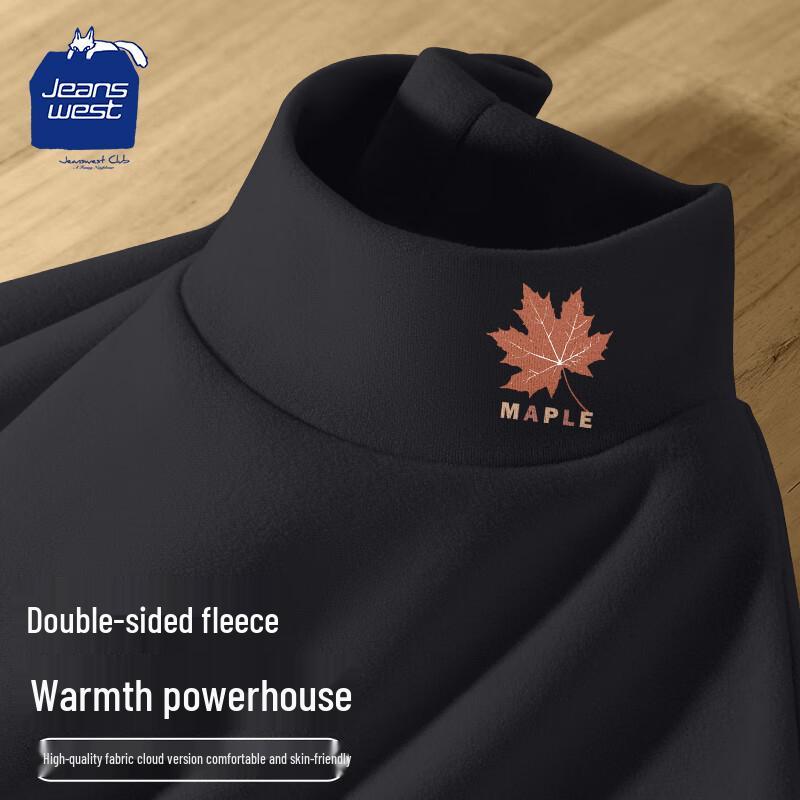 JEANSWEST CLUB Men s Thermal Turtleneck Base Layer Shirt M