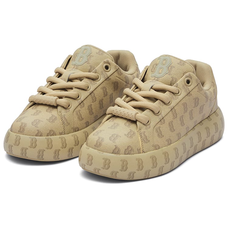MLB Chunky Classic Slip Resistant Low top Skateboard Shoes Unisex Brown 3ASXCCM4N-43BGS