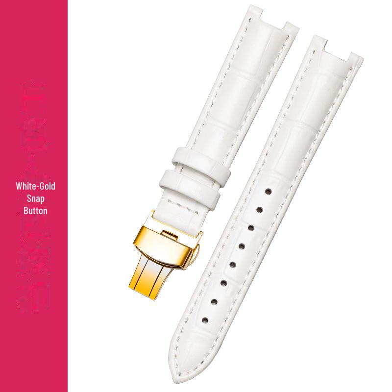 

Красный и черный женский ремешок из натуральной кожи Ronnie Notch для серии 616368/616764 Width 18mm, Notch 9mm, Buckle 16mm, Depth 3mm