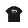 Stussy Short Sleeve T-Shirt Teens Loose Fit 270g Cotton Round Neck Casual Wear