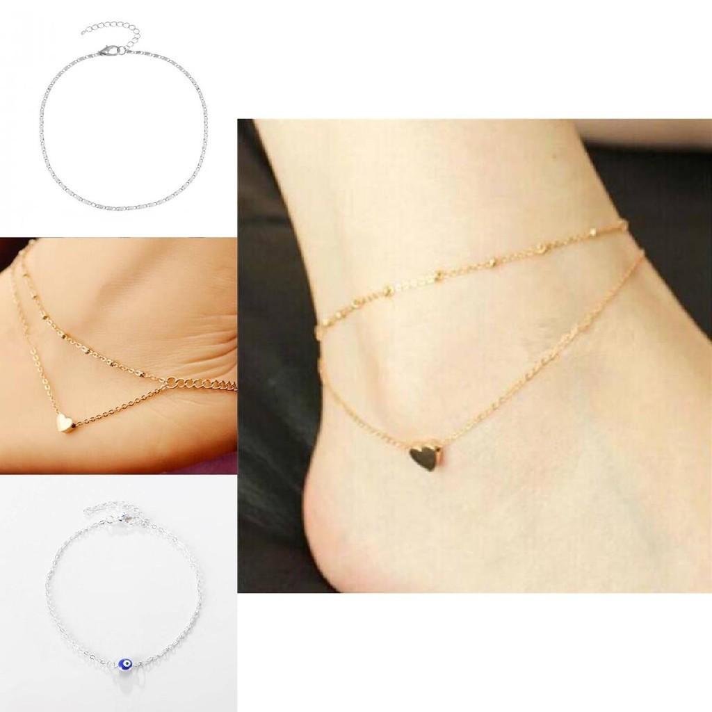Summer Beach Foot Jewelry Bohemian Arrow Sequin Snake Bone Anklet Independent Packaging