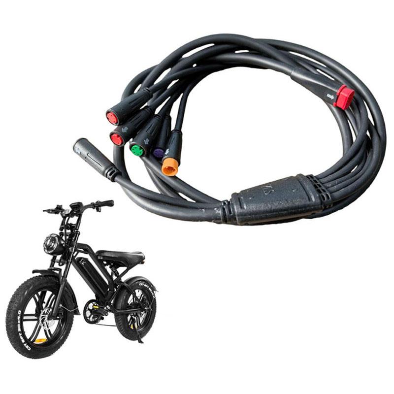 V20 20inch Electric Bicycle Accessory Integrated Waterproof Wire for V20 Ebike & Fat Bike Bicycle Spare Parts