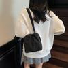 Summer simple large-capacity messenger bag drawstring bucket bag shoulder bag women's leisure commuter bag