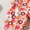 Conjunto de Ropa de Verano para Niñas Bebé Tops Halter sin Mangas + Pantalones Largos Acampanados con Flores + Diadema Ropa de Moda para Niños