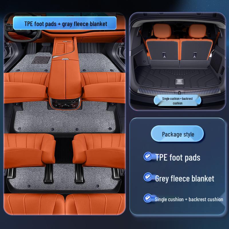 WEY Blue Mountain TPE25 Floor Mats - New Model Car Interior Carpet Accessories