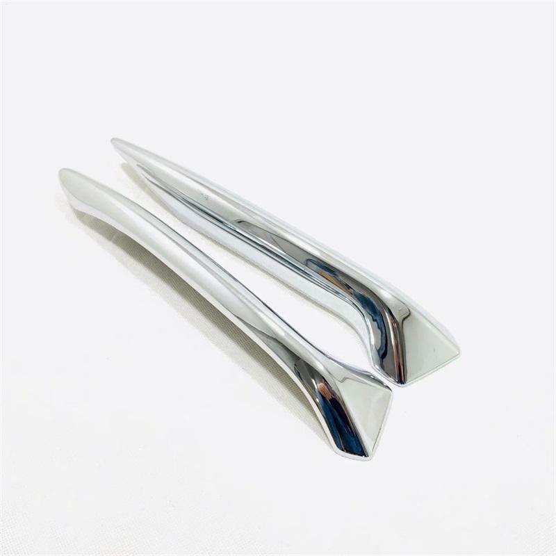 Für Nissan Qashqai J11 2018 Frontstoßstange Nebelscheinwerfer Lampe Augenlid Augenbraue Abdeckung Nebelscheinwerfer Verkleidungen Auto Styling Zubehör