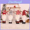 Christmas Decoration Knitted Wine Bottle Cover With Faceless Santa Claus Festive Table Decor