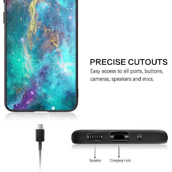 BENTOBEN for Galaxy S20 FE Case,Phone Case Samsung S20 FE 5G,Slim Fit Glow in The Dark Hybrid Hard PC Soft TPU Bumper Shockproof Protective Girl