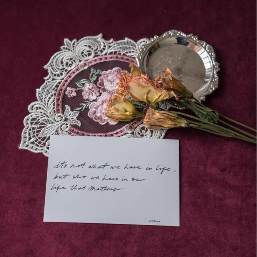 Vintage blonder duk Rosebrodert bordmatte Pastoral europeisk stil Bryllupsfest Middagsborddekorasjon Rose spisebrikke