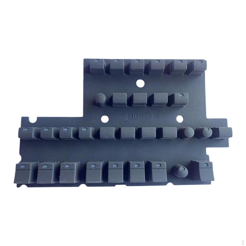 Conductive Keyboard Pad, Rubber Replacement for Electronic Keyboards, High Sensitivity, Long