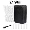 Garden Net 2 1 20m 2 1 30m Black with Effective Plant Protection
