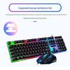 T350 Colorful Luminous Gaming/Office USB Wired Keyboard and Mouse Set