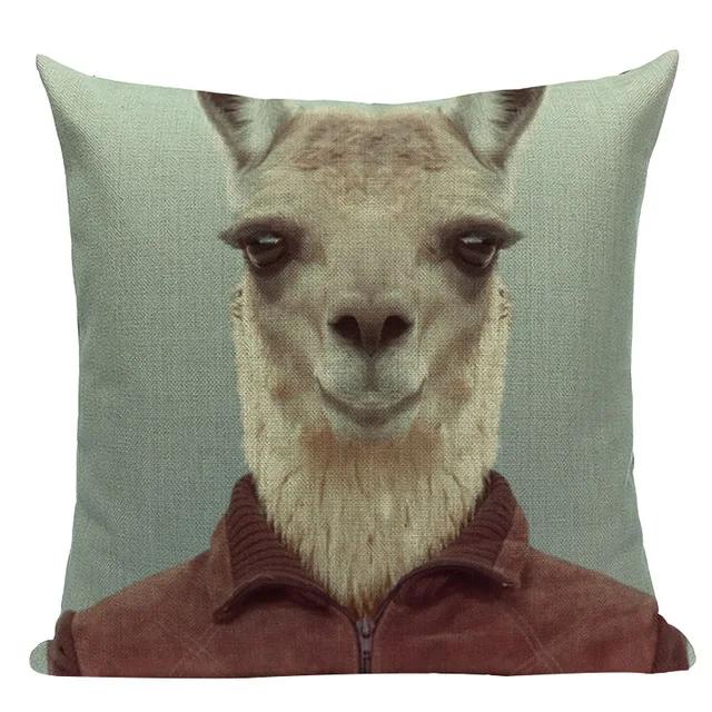 Cute Cartoon Animals Koala Panda Bear Polyester Sofa Home Pillows Cover Decorative Cushion Cover Almofadas Pillowcase