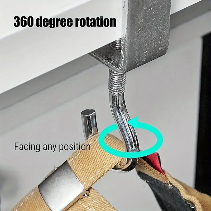 1 PEÇA Gancho para Mochila Escolar de Estudante Gancho Lateral de Mesa Gancho de Mesa Dormitório Bolsa Removível Mochila Armazenamento Portátil Gancho Sem Prego