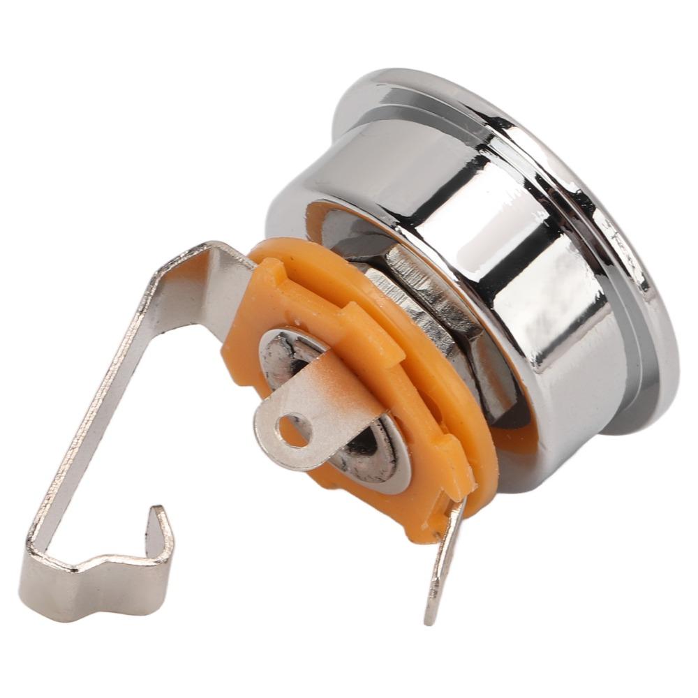 Metal Guitar Output Jack Silver/Golden Guitar Audio Socket Output Jack Plate For Electric Guitar