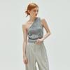ODER Kid Mohair Asymmetrical Sleeveless - Gray