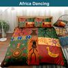 African Print Bedding Sets Bed Sets Duvet Cover Set Pillow Covers Luxury Bohemia Decoration Textile Bohemian Style NO Bed Sheet