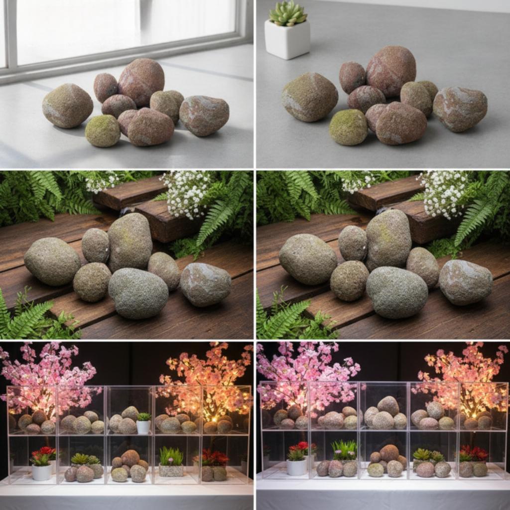 Fake Boulder Outdoor Faux Boulder Fake Rock Easy to Install Artificial Landscape Stone Long-Lasting for Event Planners